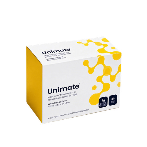 New Unimate Leamon Flavor Supplement-30 Individual Stick Packs- EnergizingQ6