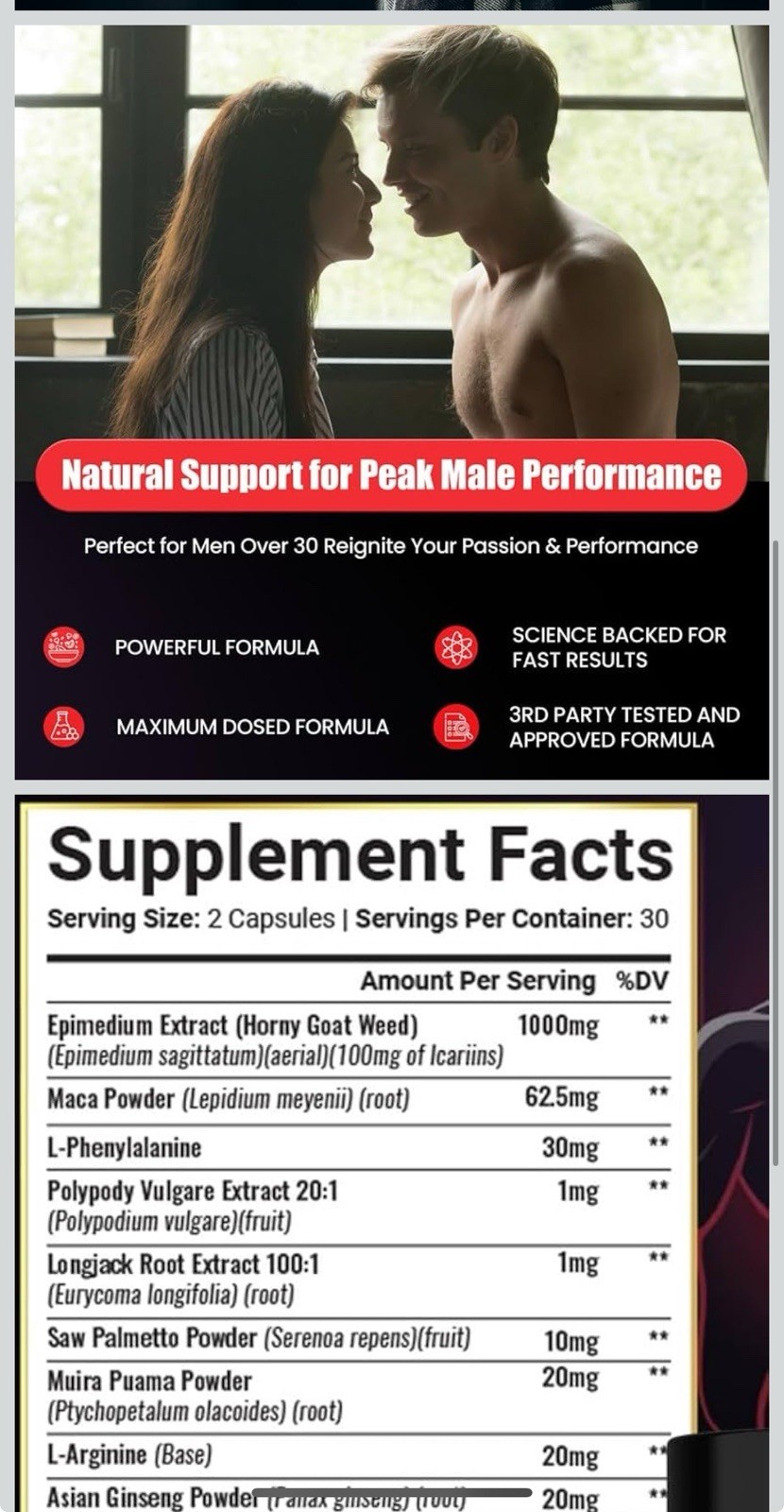 MalePlus Performance – Volume Booster – Pills for Men – 3rd Party Lab Tested …
