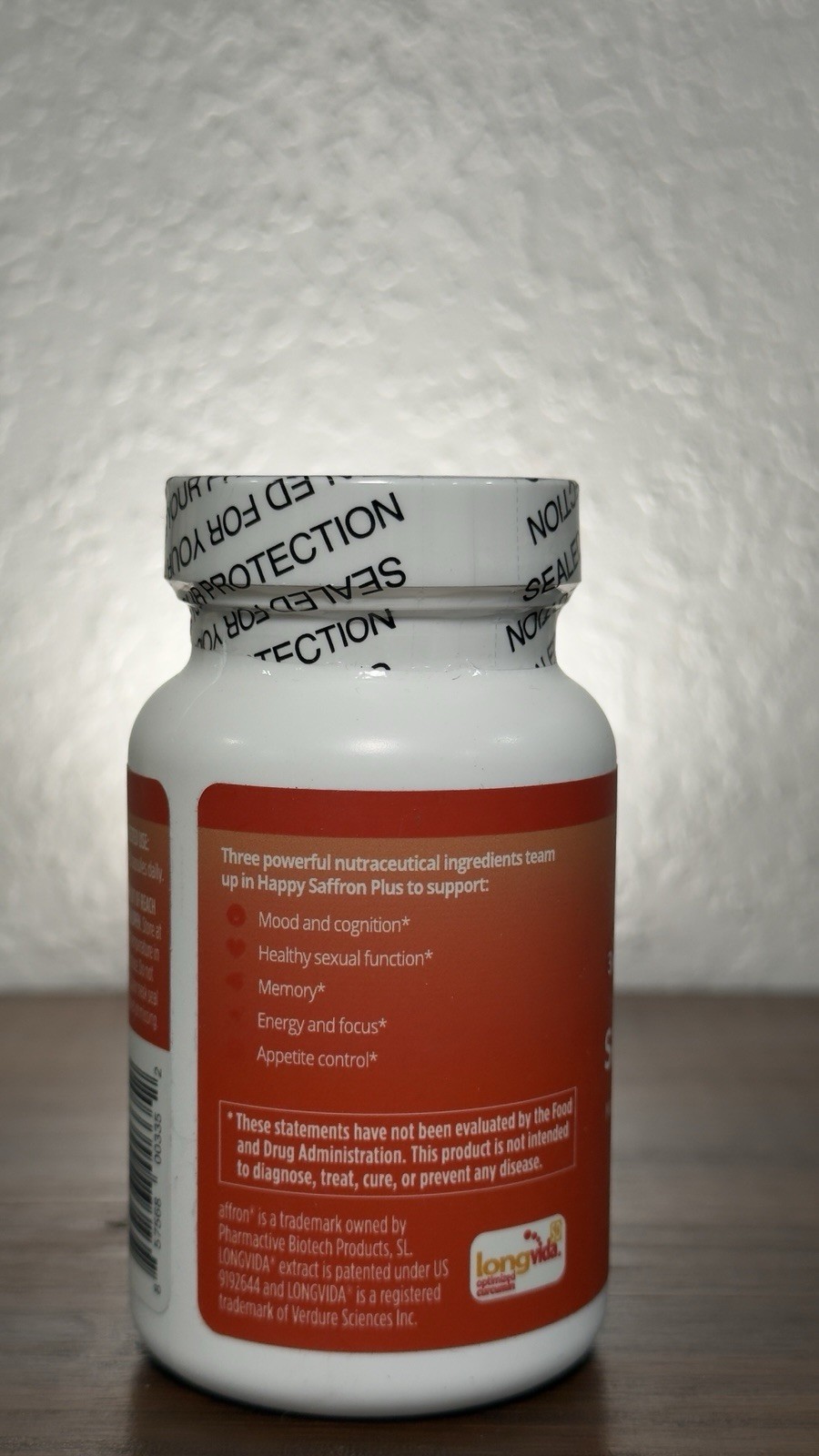 brainMD Happy Saffron Plus Mood & Memory Support 90ct Vegan Capsules