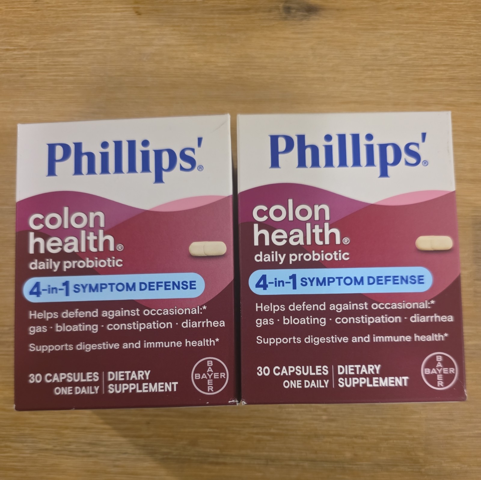 Phillips’ Colon Health Daily Probiotic Dietary Supplement (Pack of 30 Capsules)