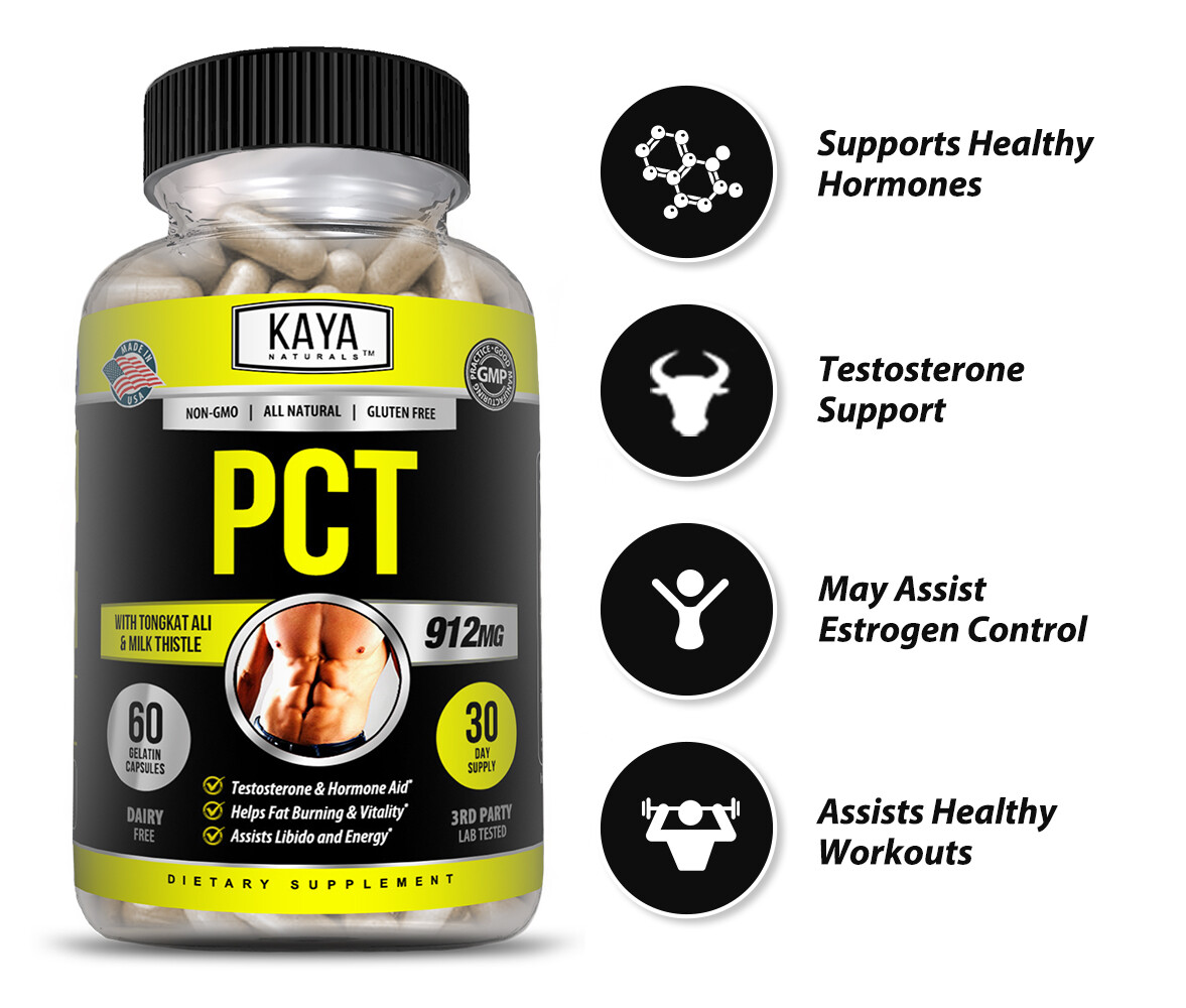 Testosterone Boost, Liver Support w/ NAC, Estrogen Blocker, N Acetyl Cysteine