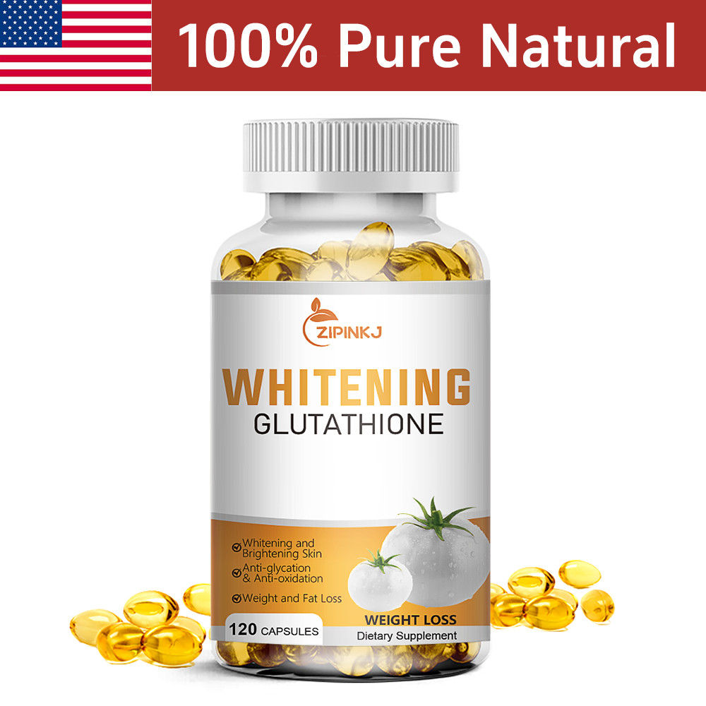 Whitening Capsules 500MG Natural Anti-Aging Skin Whitening 120 Capsules