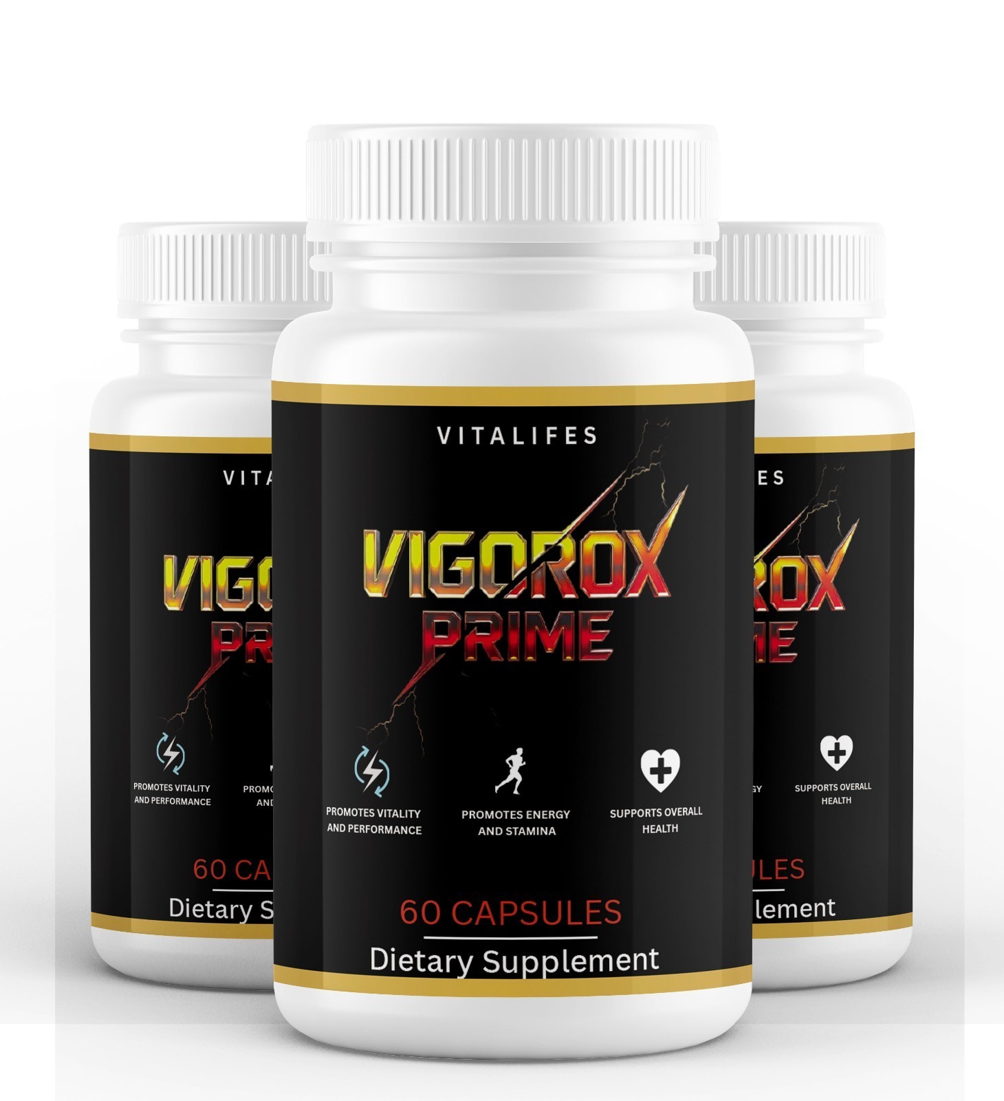 (3 Pack) Vigorox Prime for Men Capsules – VigoroxPrime MultiVitamin Energy Pills