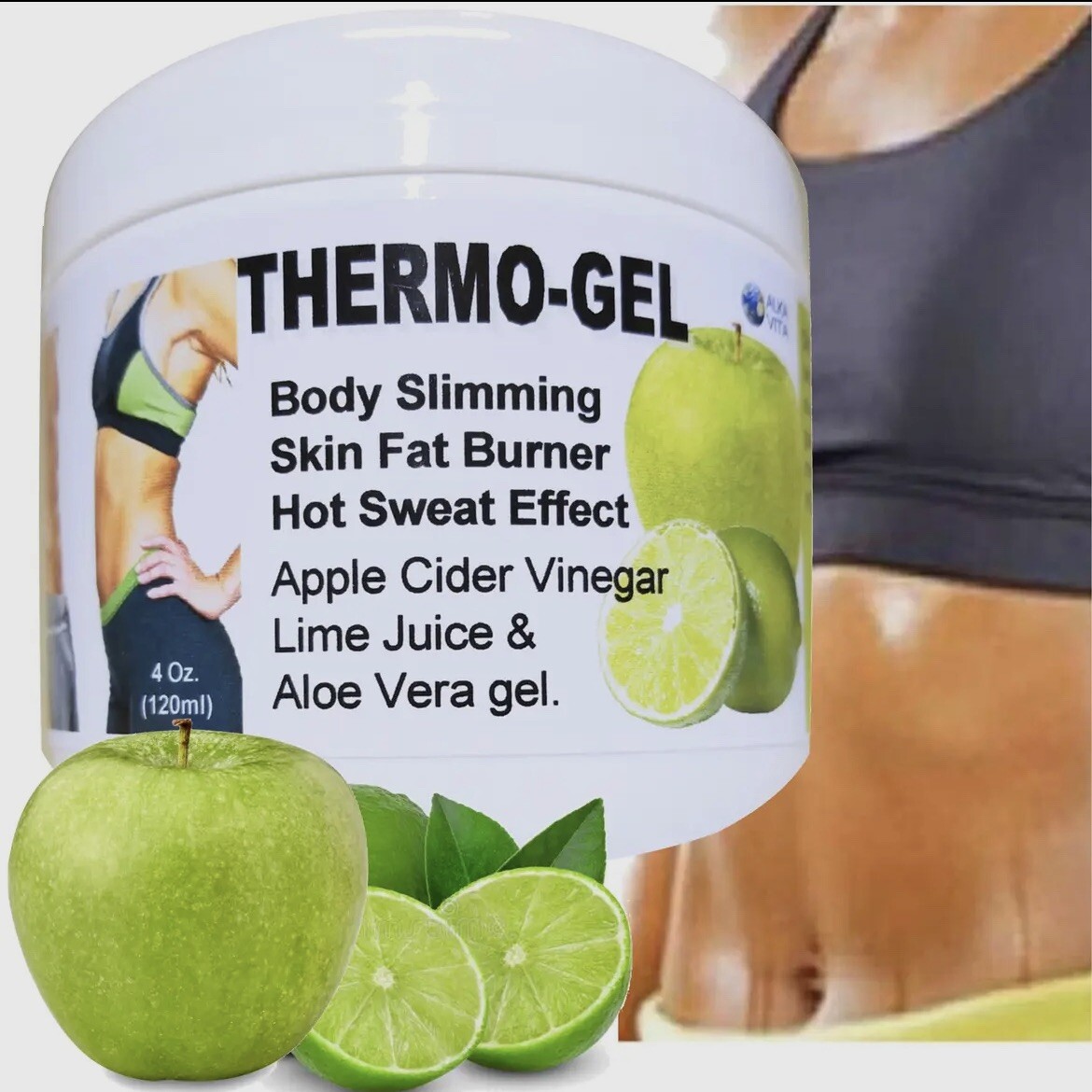 Slimming Body THERMO-GEL Hot Sweat / GEL REDUCTOR QUEMA GRASA