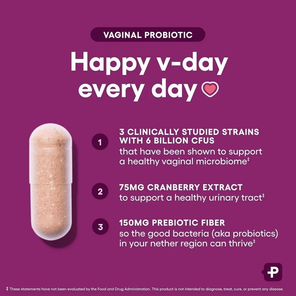 Physician’s Choice Vaginal Probiotic for Women – Support Vaginal PH Balance NEW