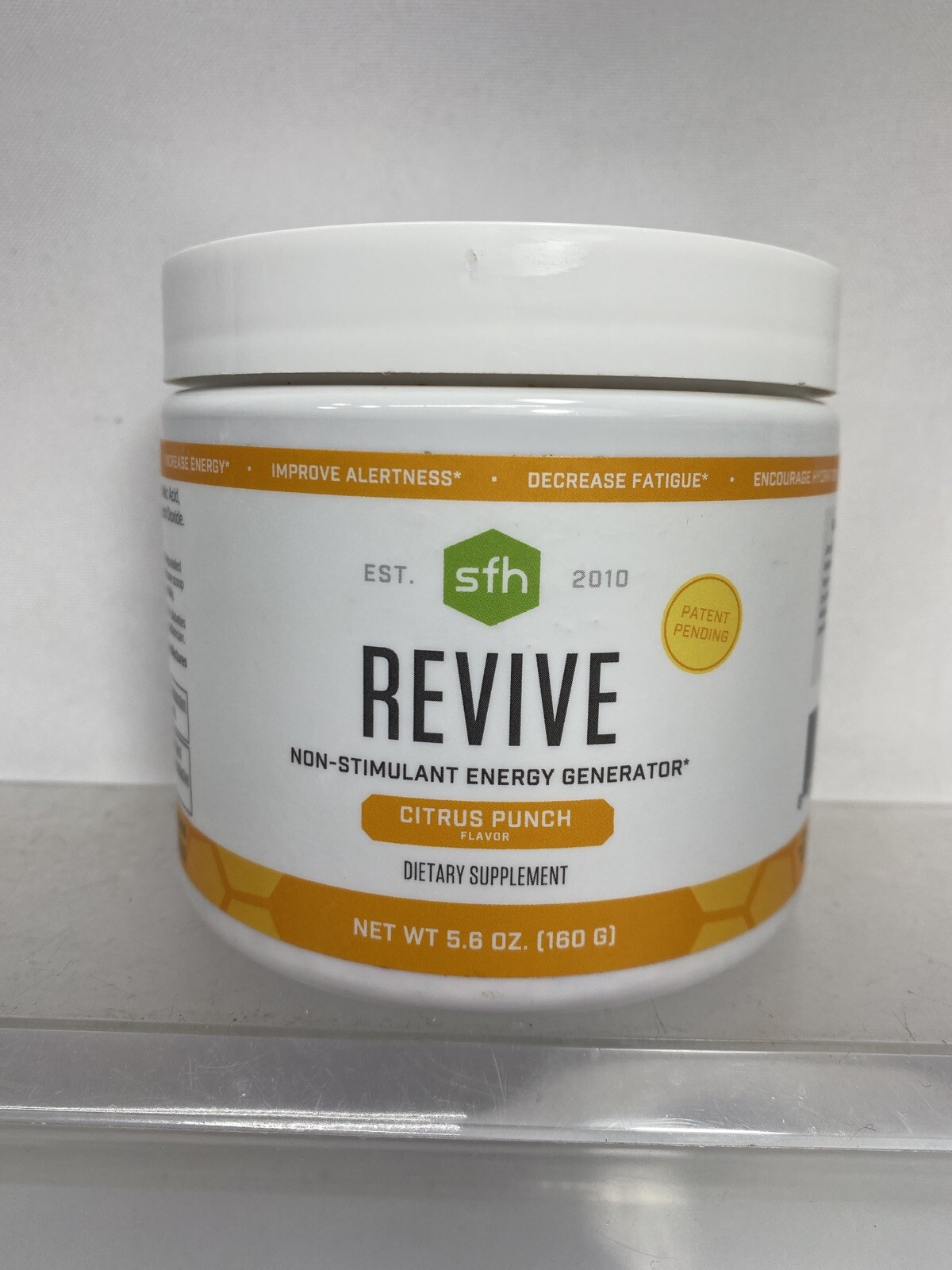 Revive by SFH | Non Caffeinated Natural Energy Drink Citrus Punch 5.6 oz New