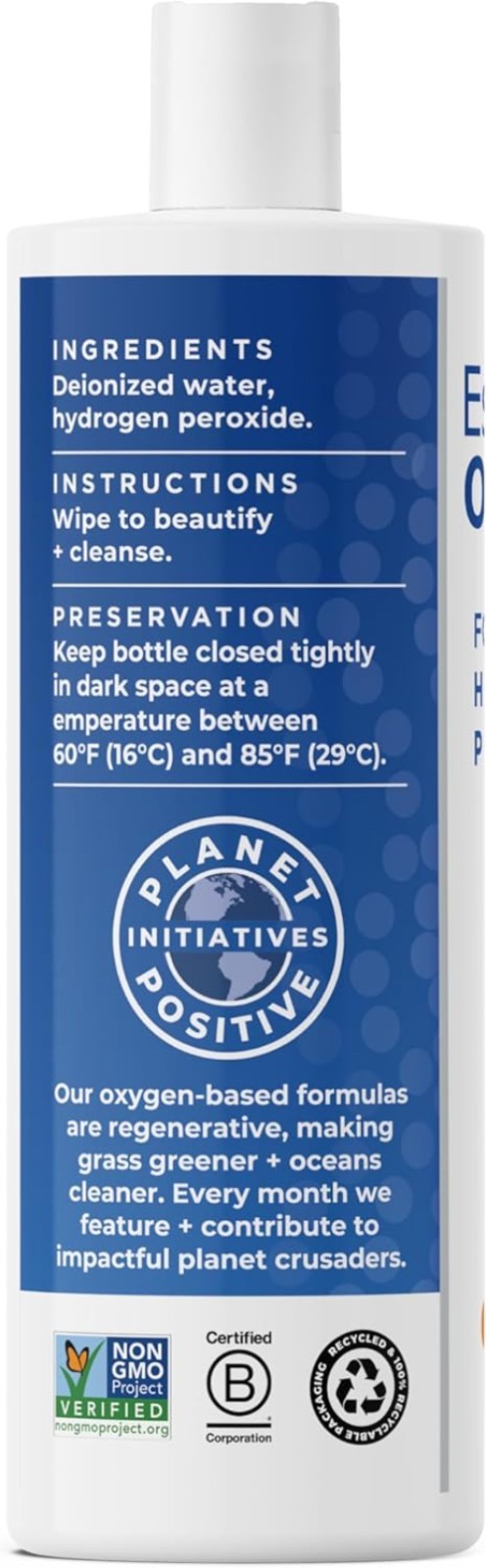 Natural 3% Hydrogen Peroxide Cleaner – Versatile 16oz Bottle for Healthy Living
