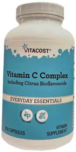 Vitacost Vitamin C Complex Including Citrus Bioflavonoids — 250 Capsules 4/2028