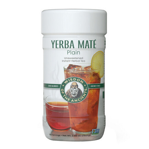 Instant Yerba Mate Tea 2.82 Oz By Wisdom Natural