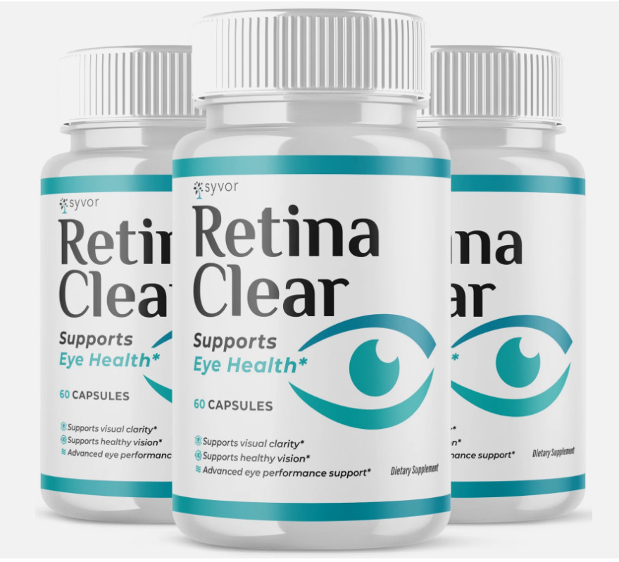 (3 Pack) Retina Clear Capsules, RetinaClear Eye Health Support (180 Capsules)