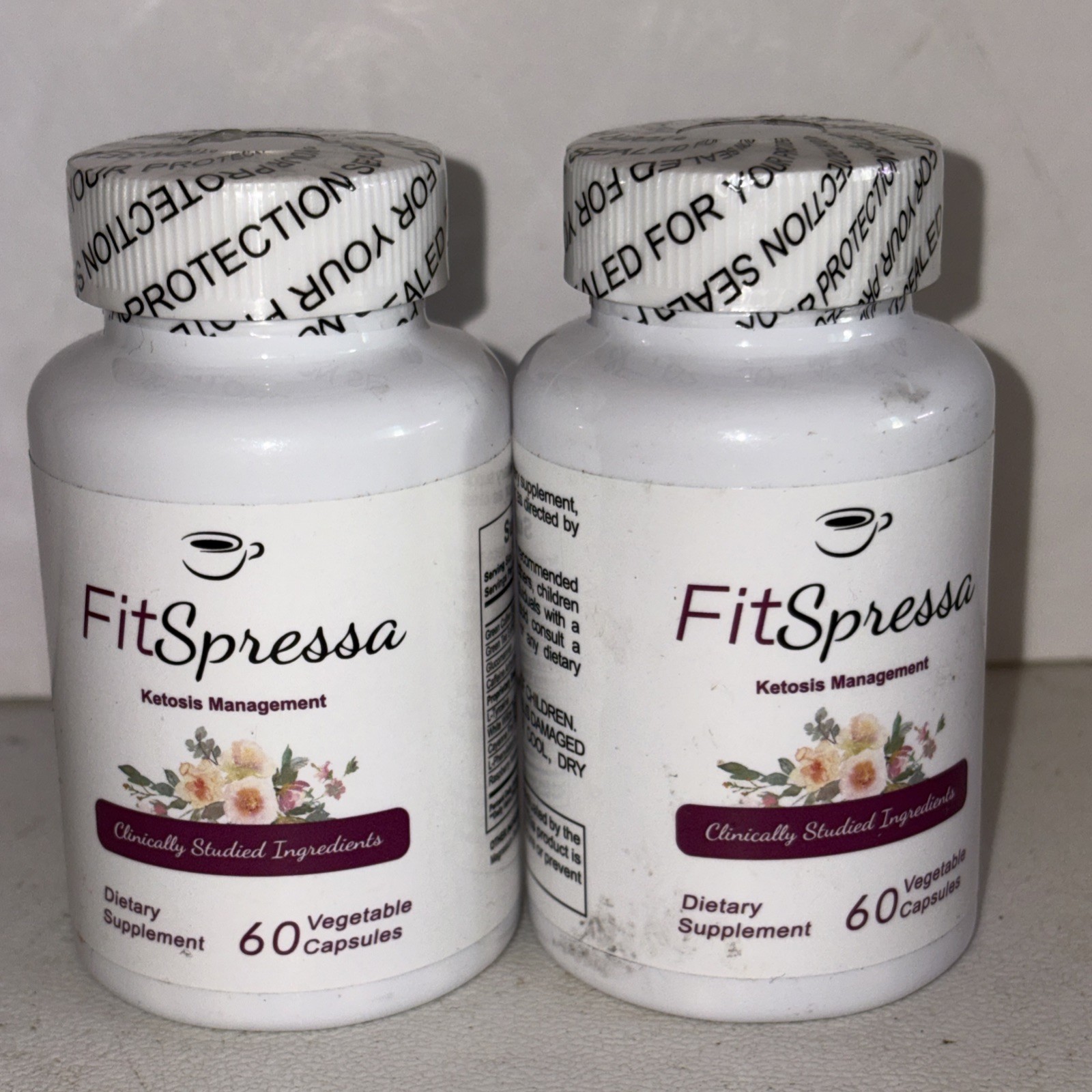 FitSpressa Support Healthy Weightloss Supplement, 60 Days, exp8/26 Two Pack