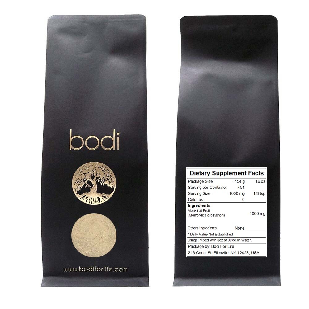 MonkFruit Fruit Powder (0.5% mogroside) | 4oz to 5lb | Pure Natural Hand Crafted