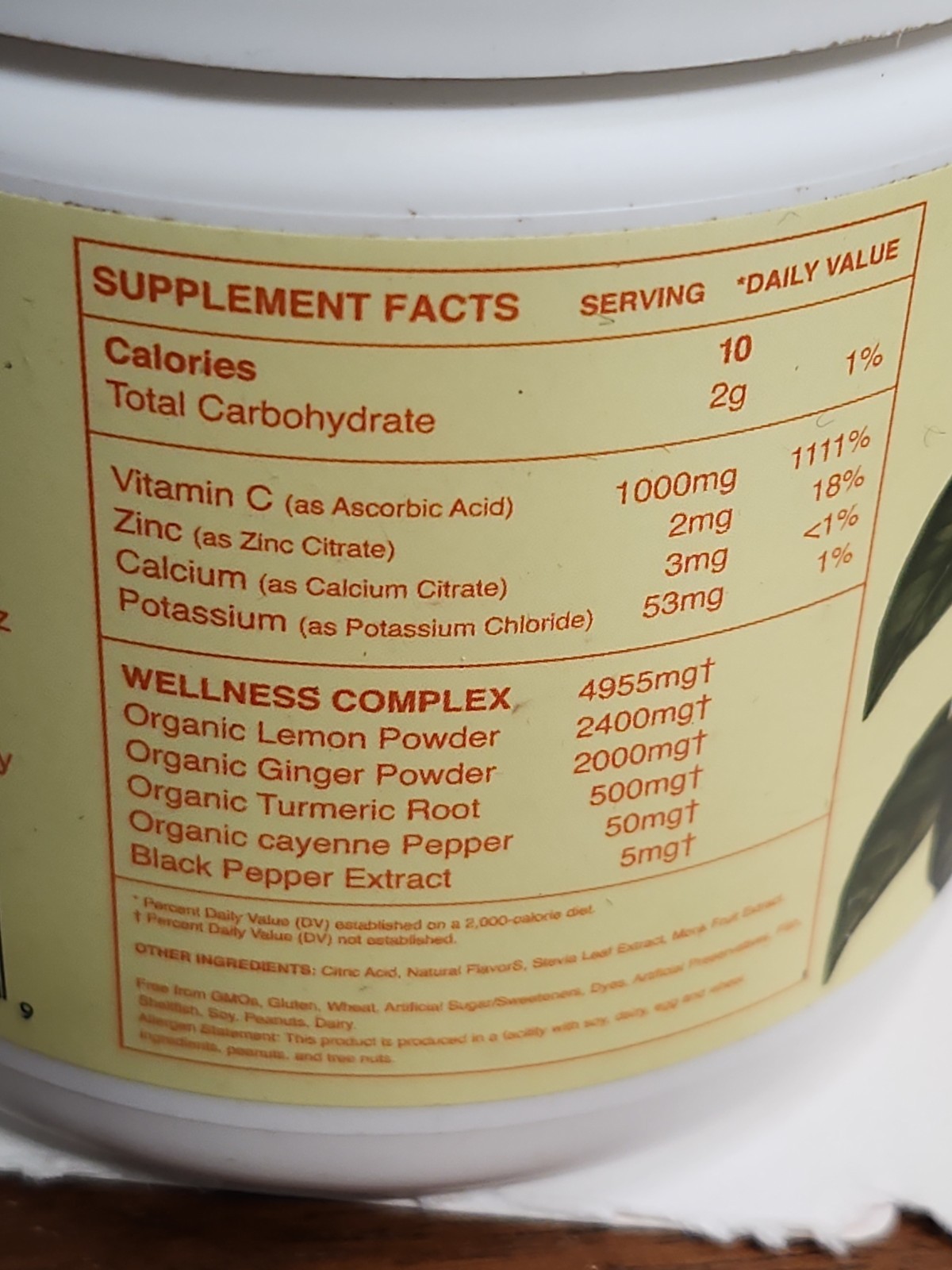 Jupiter Digestion Immunity Wellness Shot Vitamin C Lemon Ginger 6.7g BB 8/27