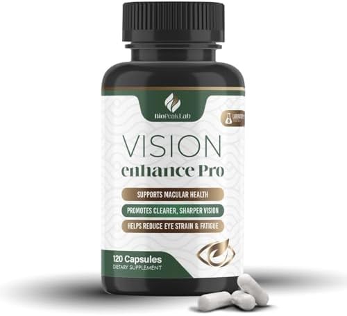 BioPeak Vision Enhance Pro Eye Supplement Lutein Zeaxanthin 120 Capsules