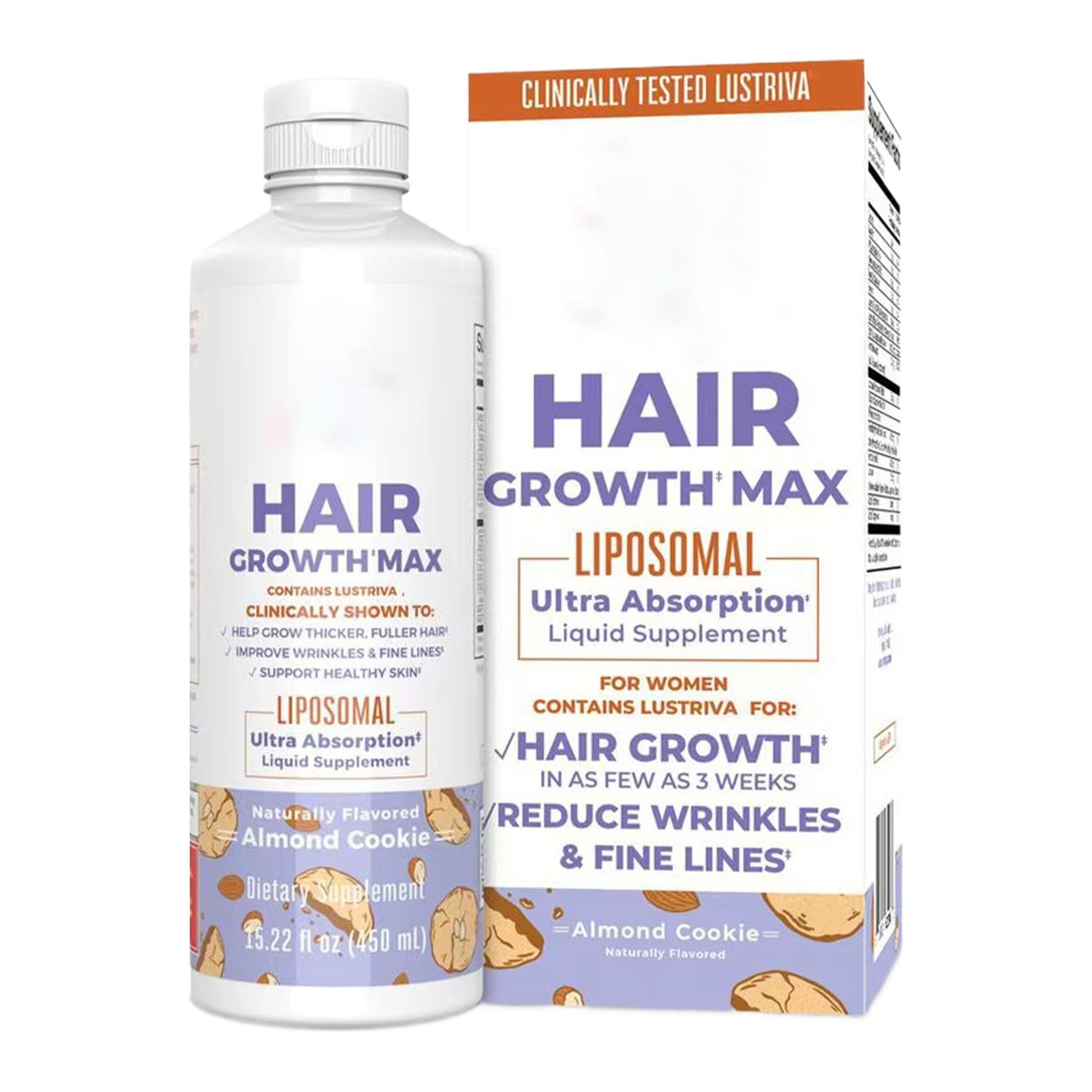 Lustriva Mary new MAX Ruth’s Women’s With Growth brand Lipsomal Hair