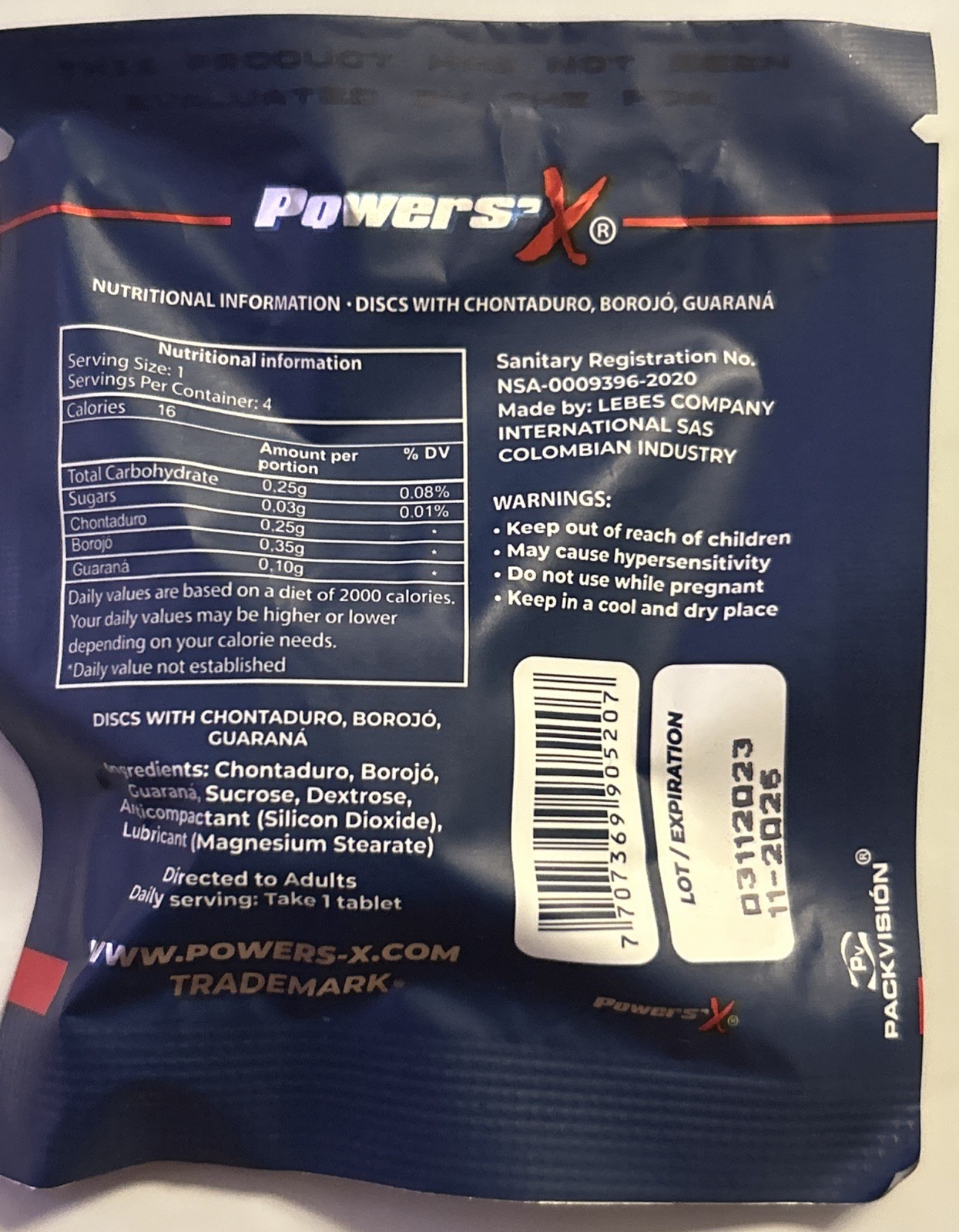 Powers’x Gold Men’s Vitality Support, 7 Pack (28 Tabs) Fresh Stock, Exp 11/2026