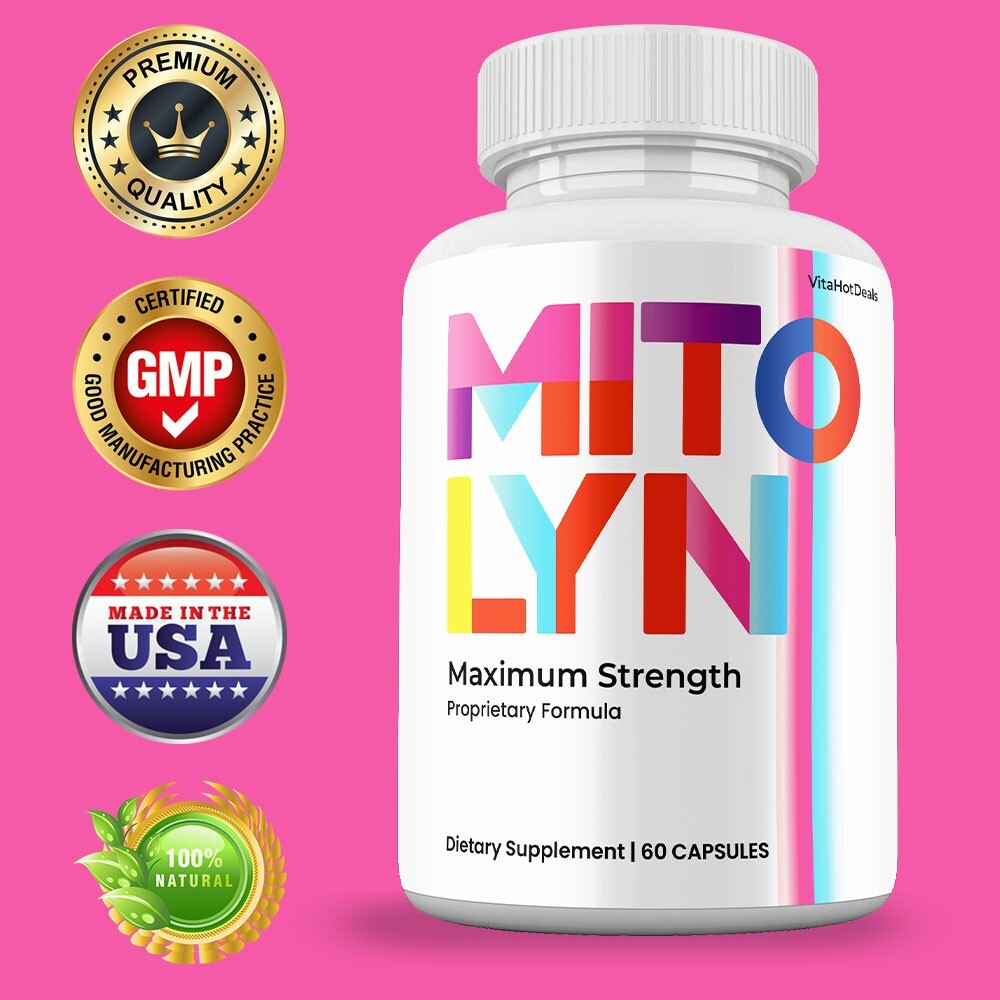 Mitolyn Capsules, Max Strength Supplement, Mito lyn Keto Pills (2 Pack)