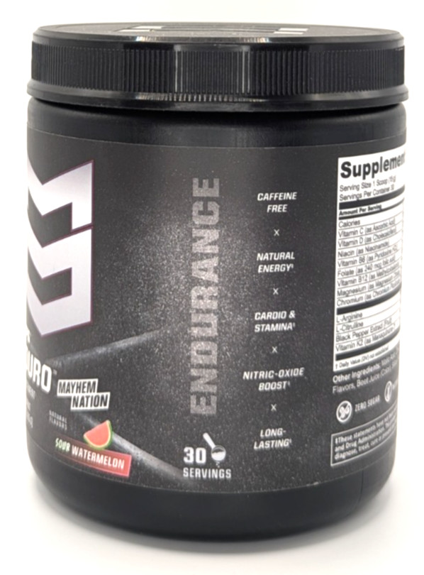 MTN OPS Enduro Cardio Supplement, 30 Servings, Sour Watermelon, Exp. 5/27