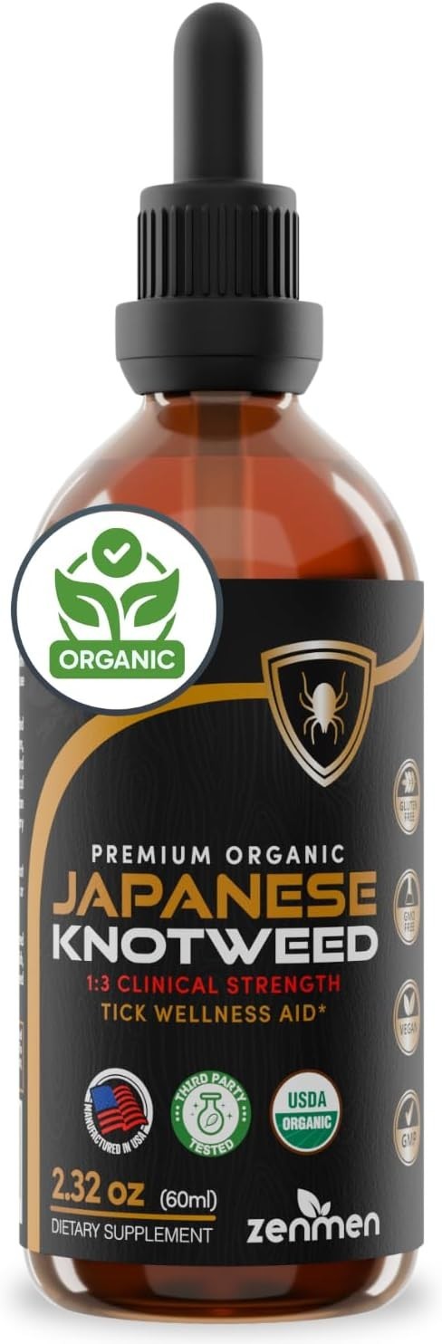 Zenmen Japanese Knotweed Premium Resveratrol USDA 3rd Party Tested Tincture 6…