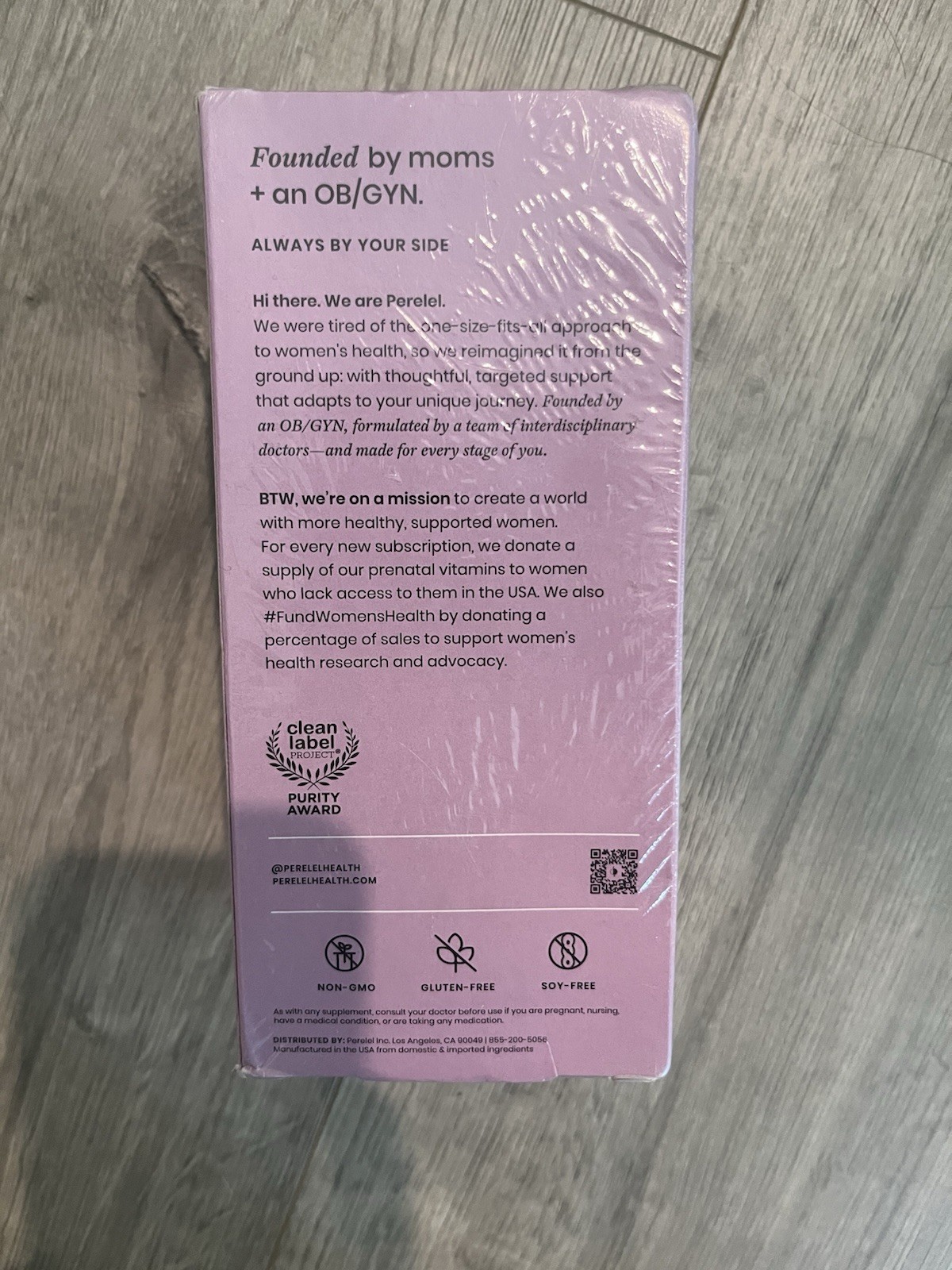 NEW Perelel 2nd Trimester Prenatal – Daily Pregnancy Vitamins – Omega DHA Pr