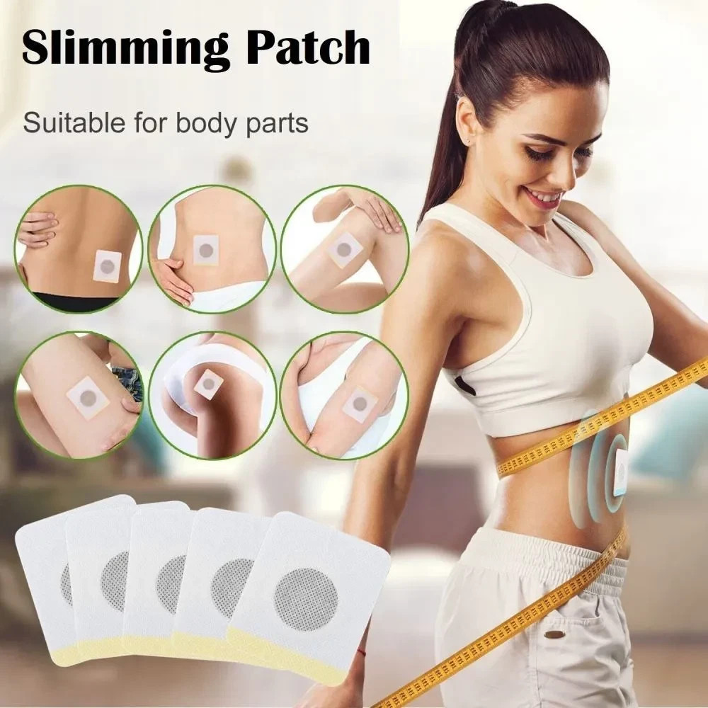 100PCS Slim Patch Weight Loss Detox Burn Fat Adhesive Diet Belly Slimming Pads