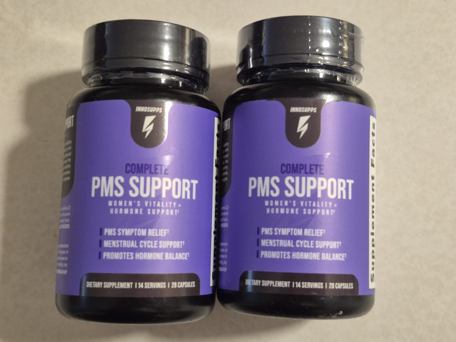 2 PACK Inno Supps PMS Support – 48 Capsules – 28 Servings NEW SEALED EXP. 2/2026