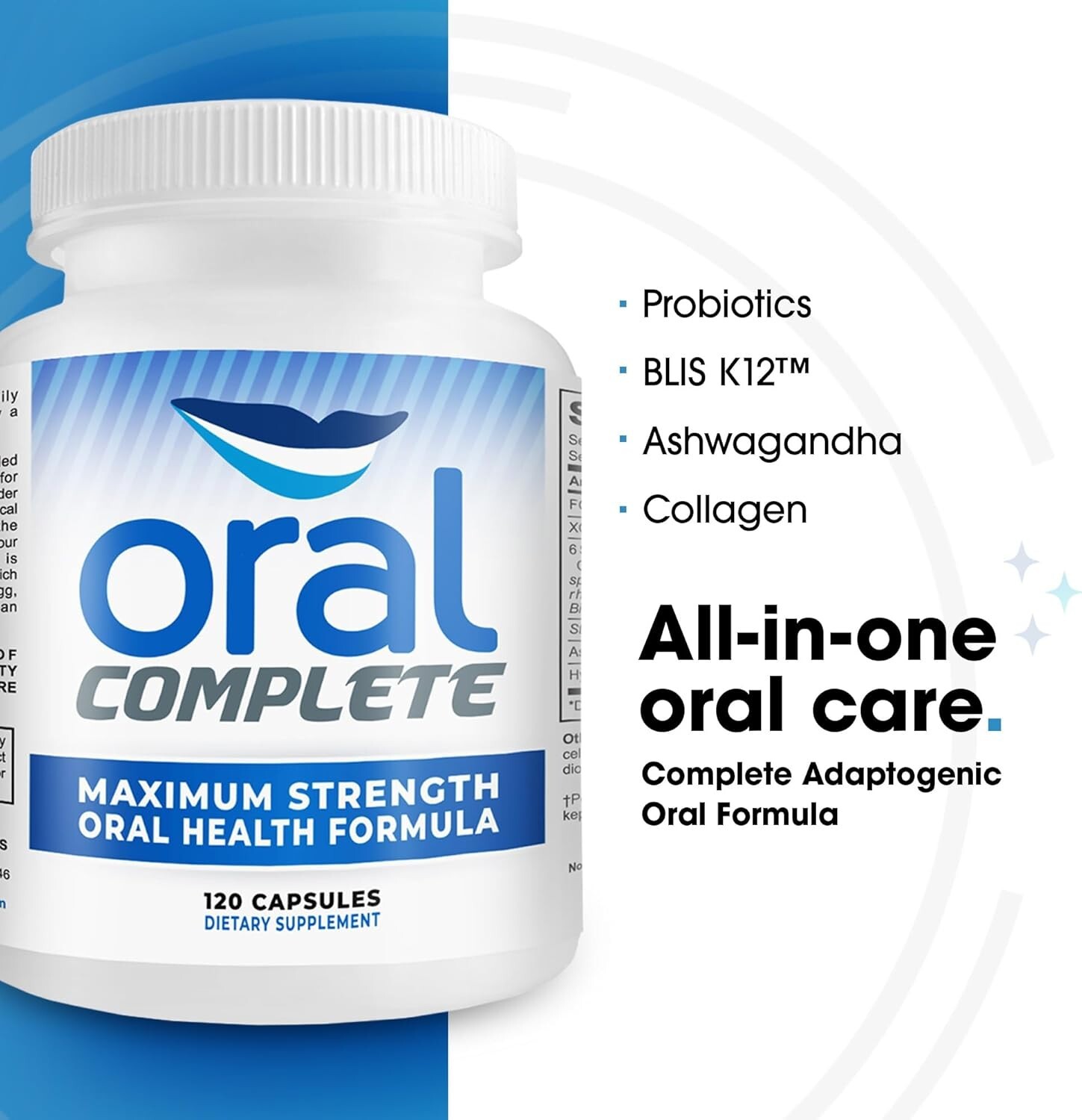Oral Complete 11-in-1 Dental Probiotics Bad Breath Treatment Halitosis Tonsil