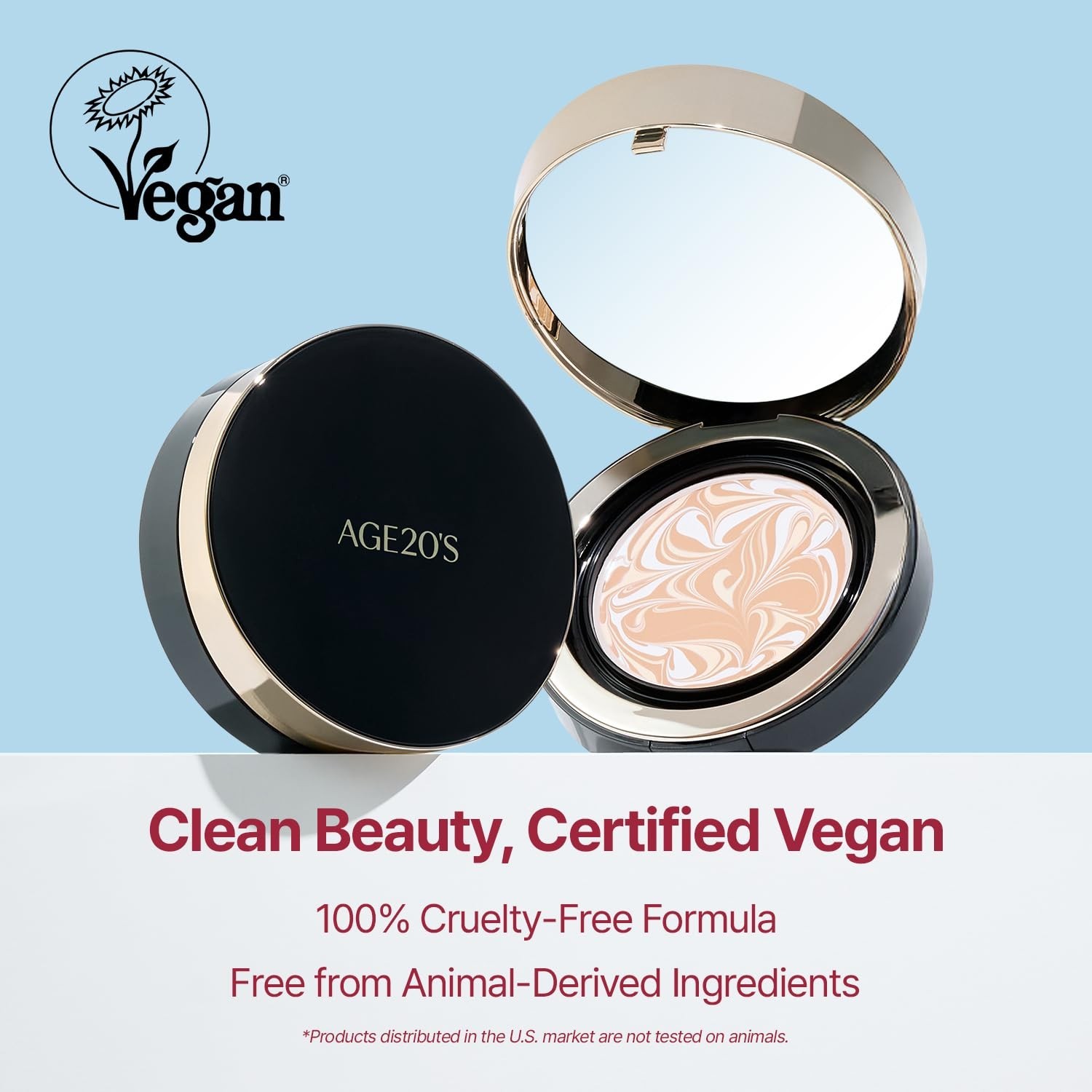 [Vegan] AGE20’S Signature Essence Pact | Pack of 1 | 21N VANILLA | Korean Cus…