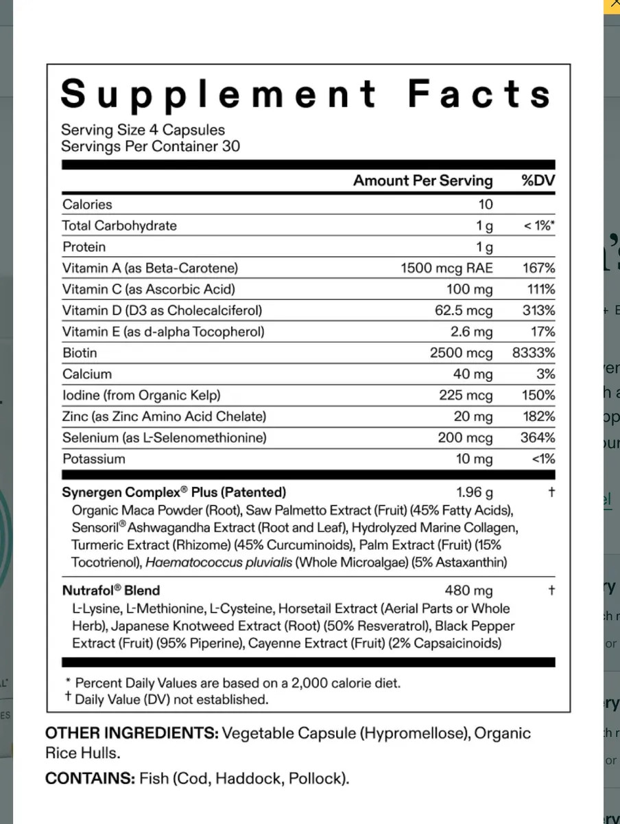 Nutrafol Women’s Balance (3 MONTH SUPPLY)