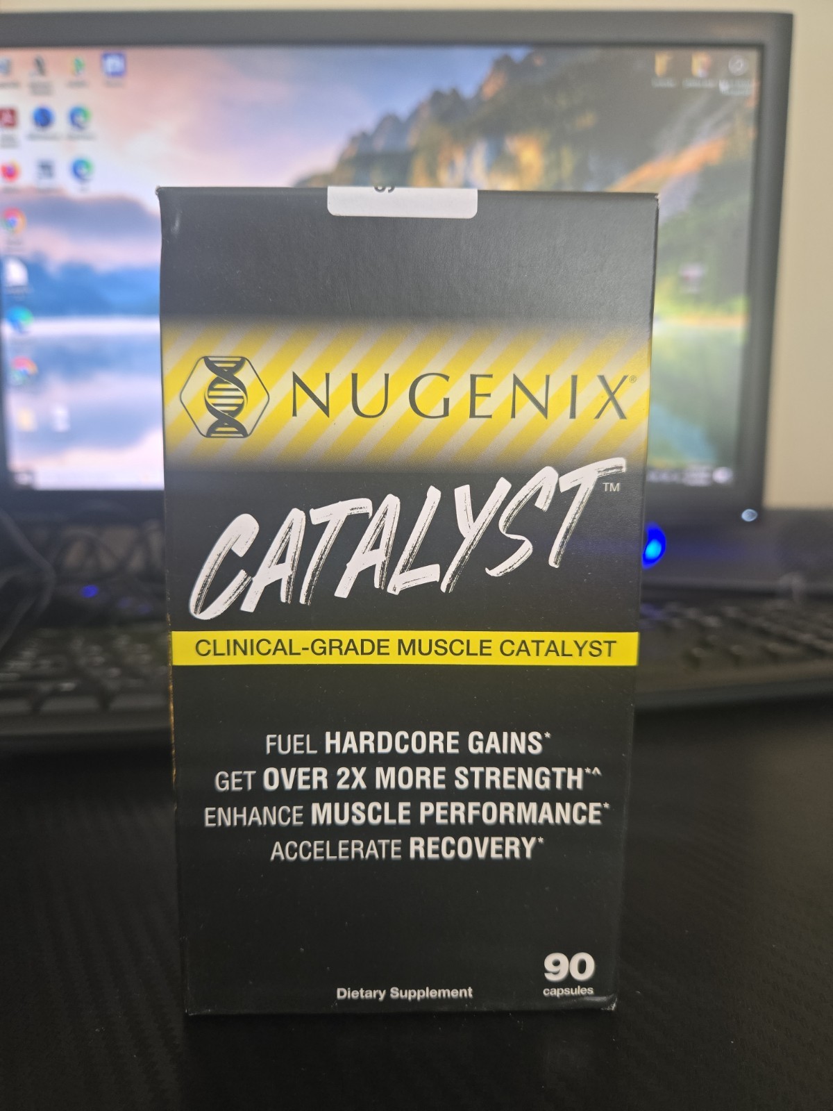Nugenix Catalyst Enhanced Muscle Builder, Muscle Recovery 90ct, Exp: 8/26