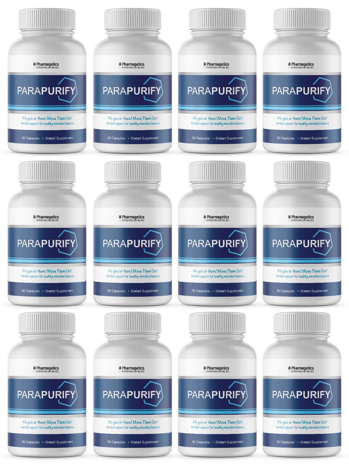 Parapurify – Colon Cleanse 12 Bottles 720 Capsules