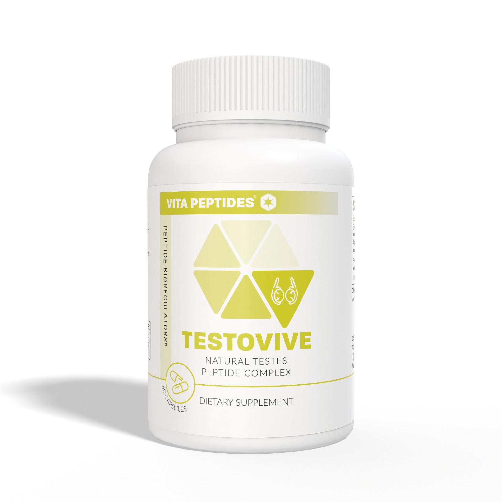 Testovive – Testes Peptide Bioregulator 30 & 60 Capsules – Free Shipping