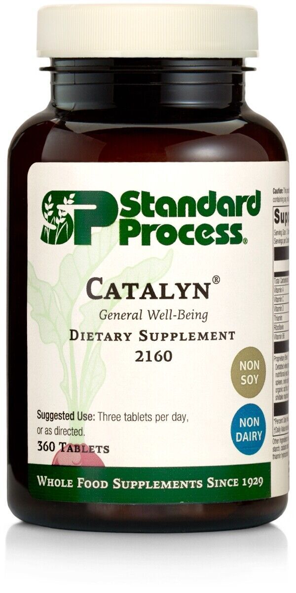 Standard Process – Catalyn – Vitamins A, B6, C, D, B1, B2. Exp. 7/27. Fast/Fresh