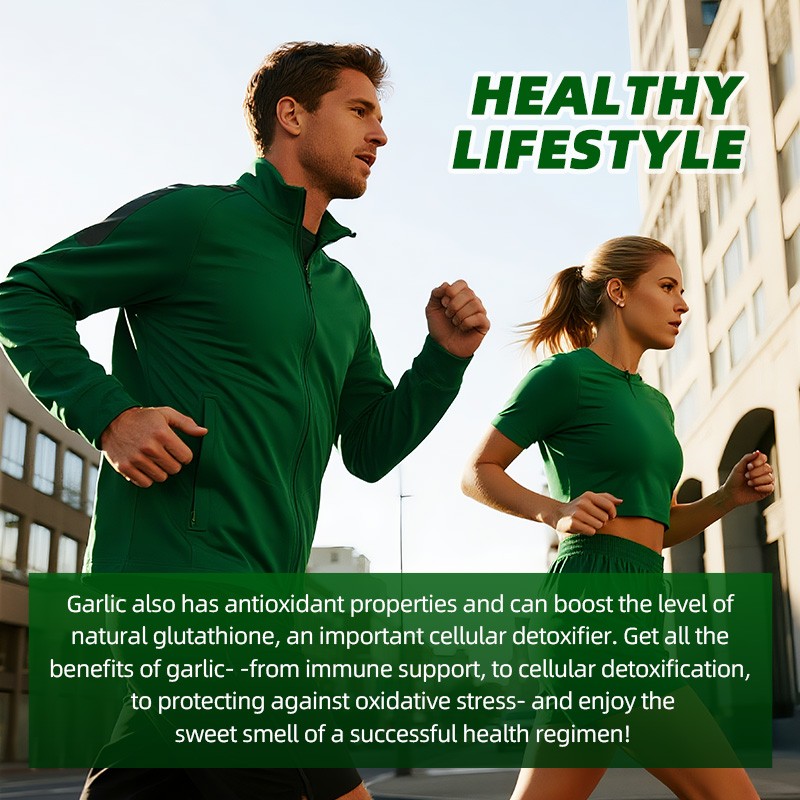 Garlic Oil 5000mg, Odorless Garlic 500:1 Extract,, Natural,120-600 Caps