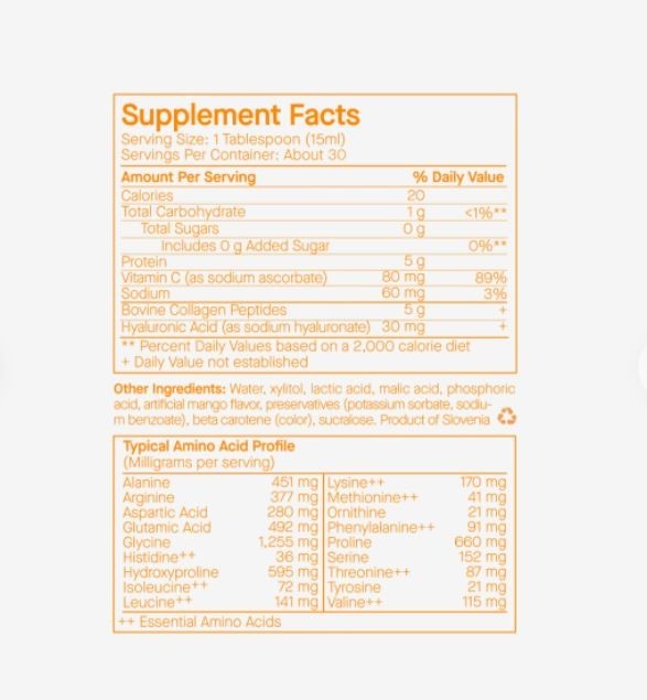 Spoiled Child E27 EXTRA STRENGTH LIQUID COLLAGEN, Pineapple, 15.2 fl oz, Sealed
