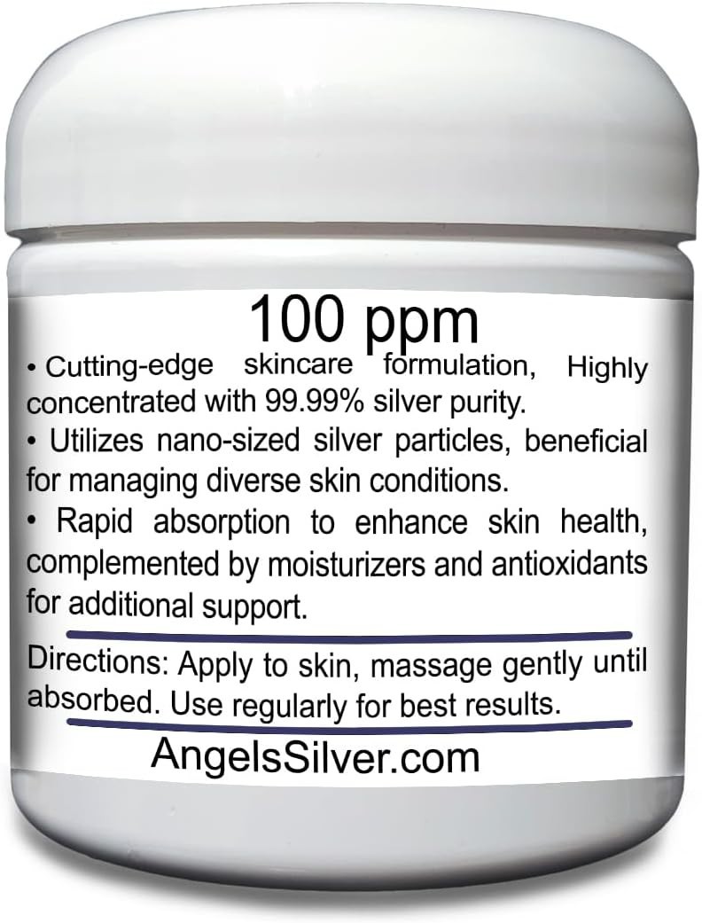 Advanced 4 oz Colloidal Silver Gel – Fast-Acting Skin Treatment for Irritations
