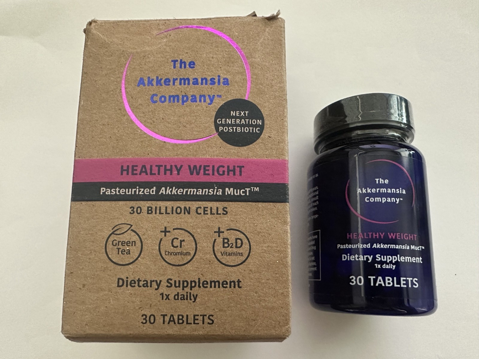 Akkermansia Company Healthy Weight – 30 Tablets Exp 07/2026
