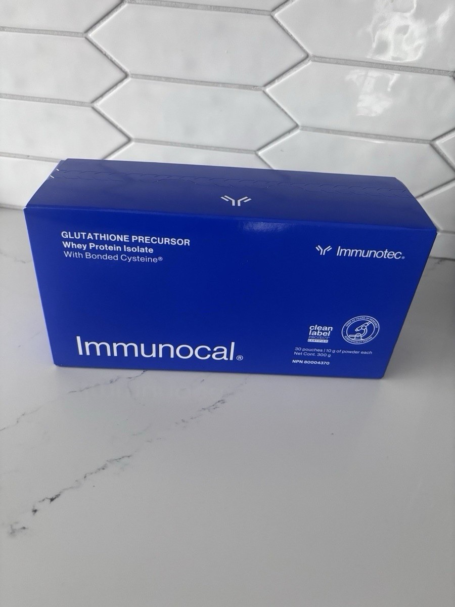 Immunotec Immunocal Whey Protein Isolate + Cysteine Powder 30 Pchs