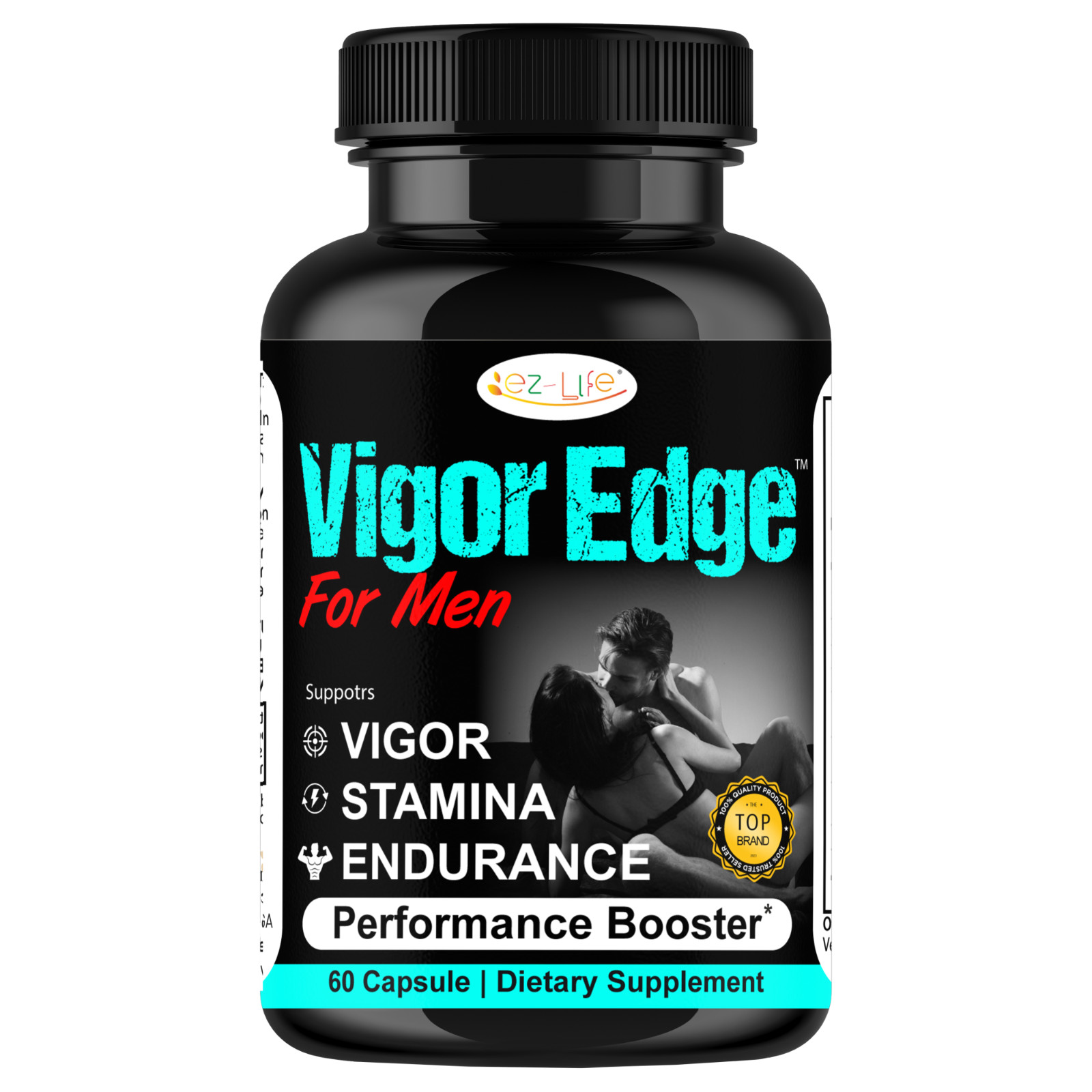Male Enhancing 60 Capsules, LIBIDO, Maximum Strength, Extra Performance & Drive