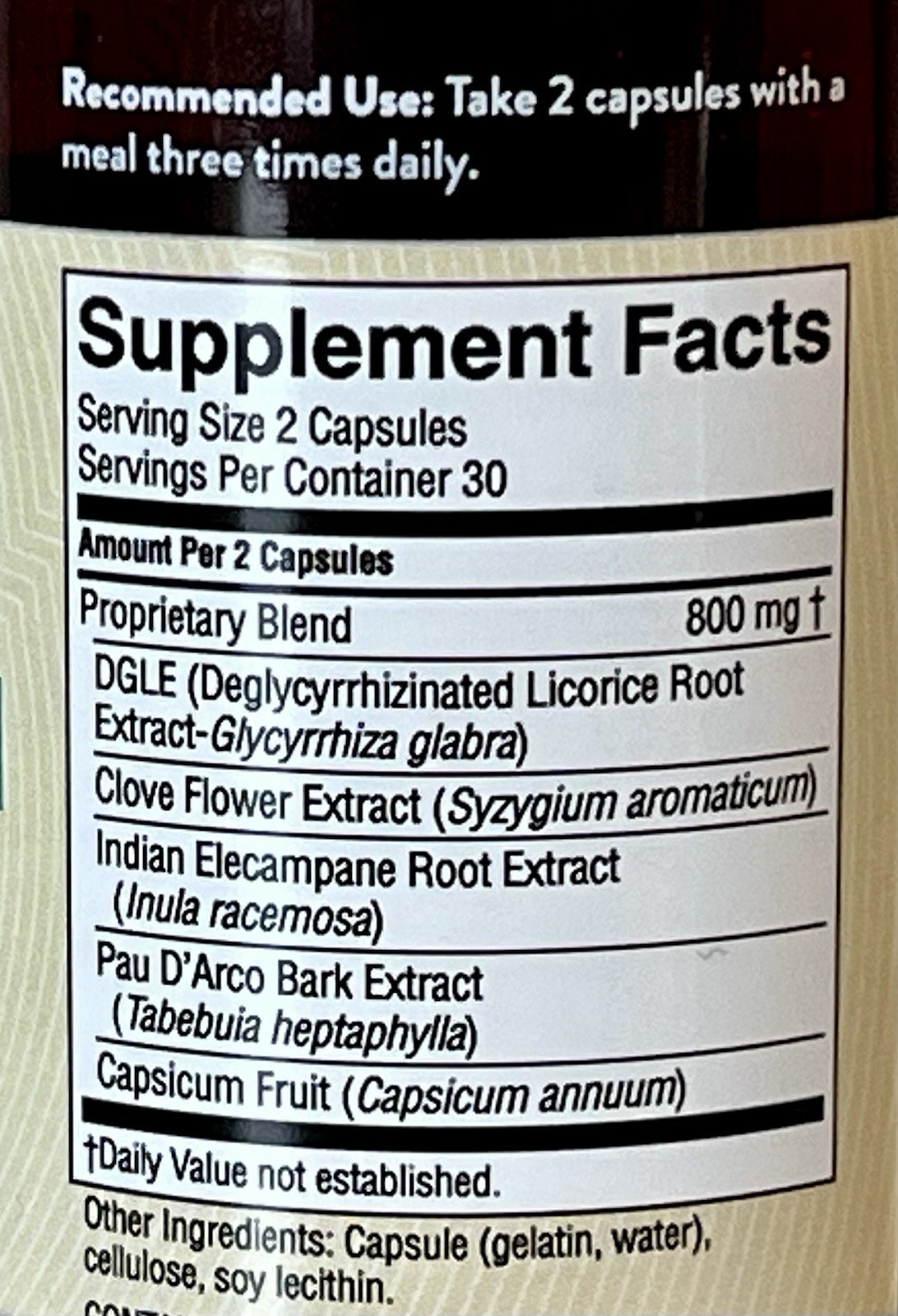 Natures Sunshine Gall Bladder Formula 100 Capsules Digestive Support NEW