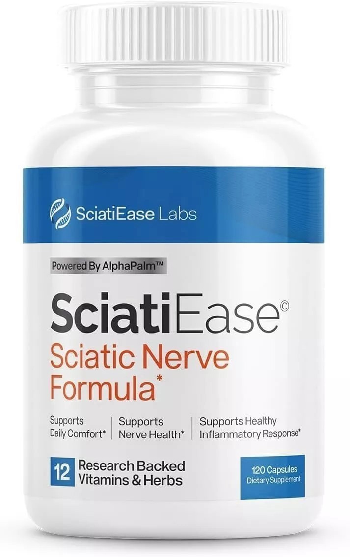 1-3 package SciatiEase Labs Sciati Ease Sciatic Nerve Formula 120 Capsules FAST