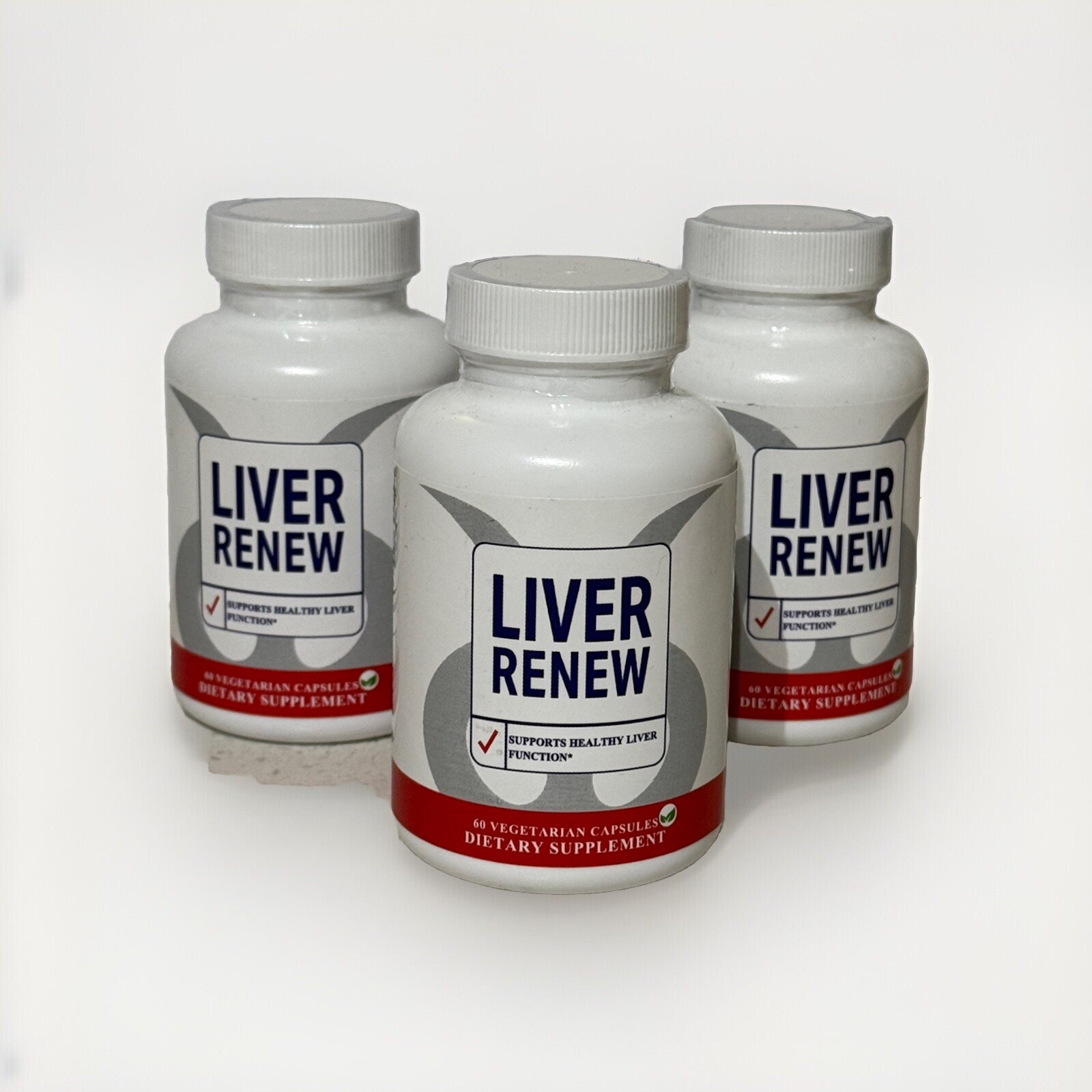 3 Bottles Liver Renew, Vegan Dietary Supplements Artichoke 180 Caps Exp 4/27