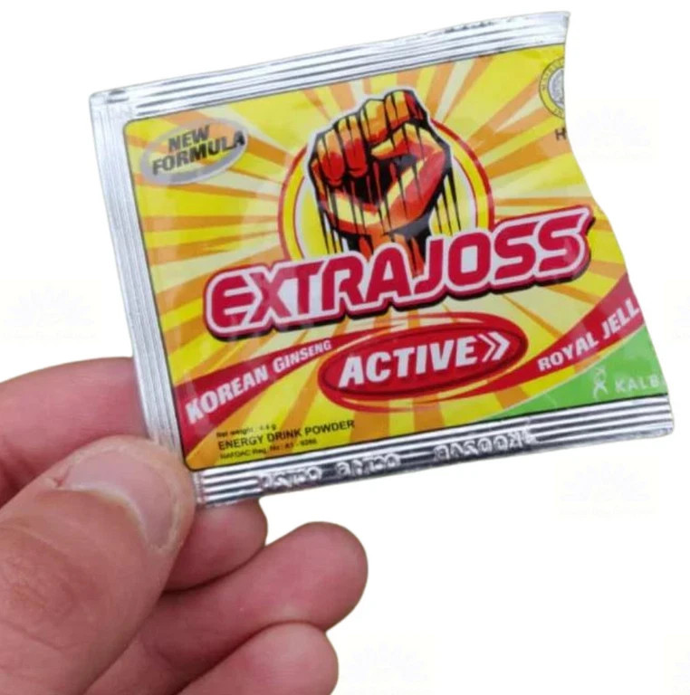 Extra Joss 10 Boxes 60 Sachets Active Flavoured Drink Base Sugar Free