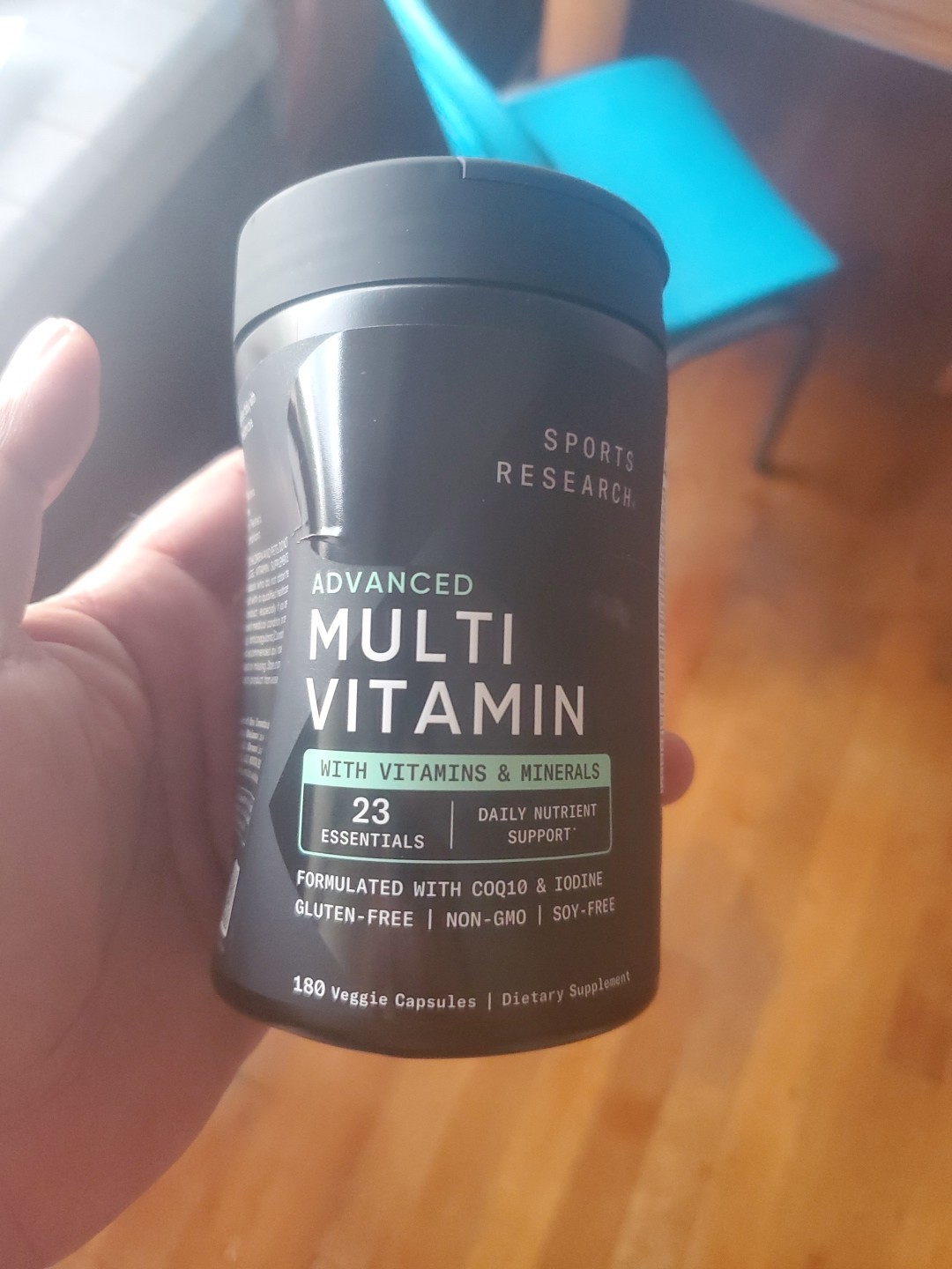 Sports Research Advanced Multivitamin 180 [Exp. 10/2027] Veggie Capsules