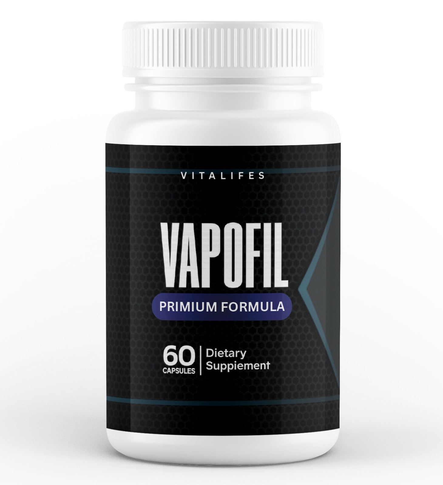 (3 Pack) Vapofil Advanced Male Pills Vapo Fil Formula Supplement 180 Capsules