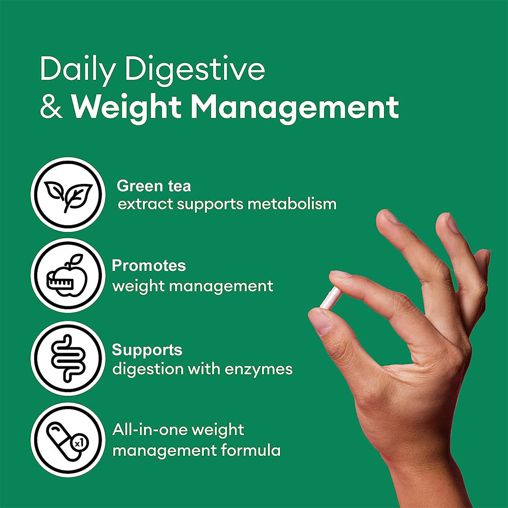 Thin 30 Probiotic 15 Billion CFUs Digestive Support, Boosts Metabolism 120 Caps