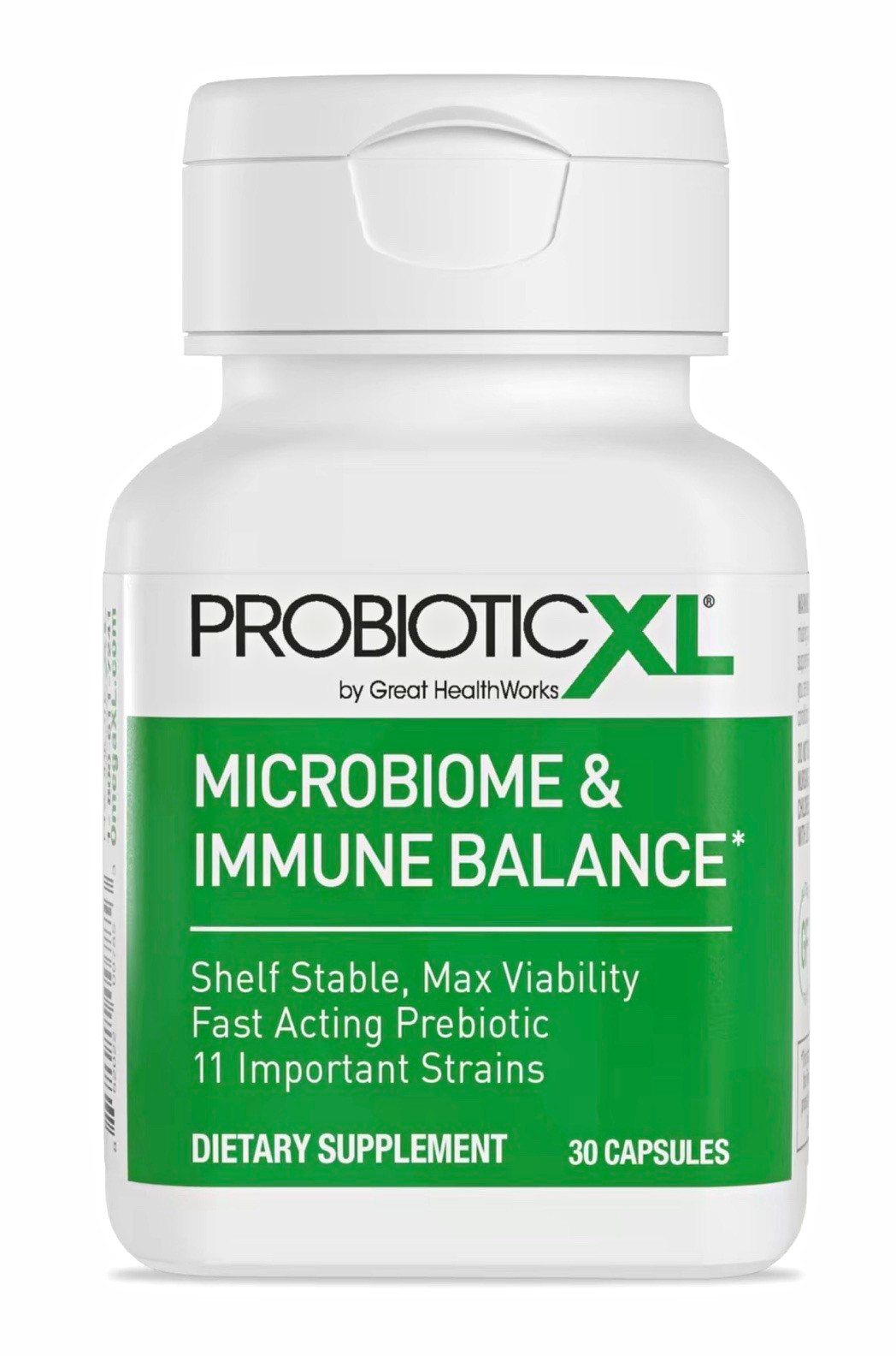 ProbioticXL Probiotic Immune & Digestive Support Shelf Stable 30 Capsules