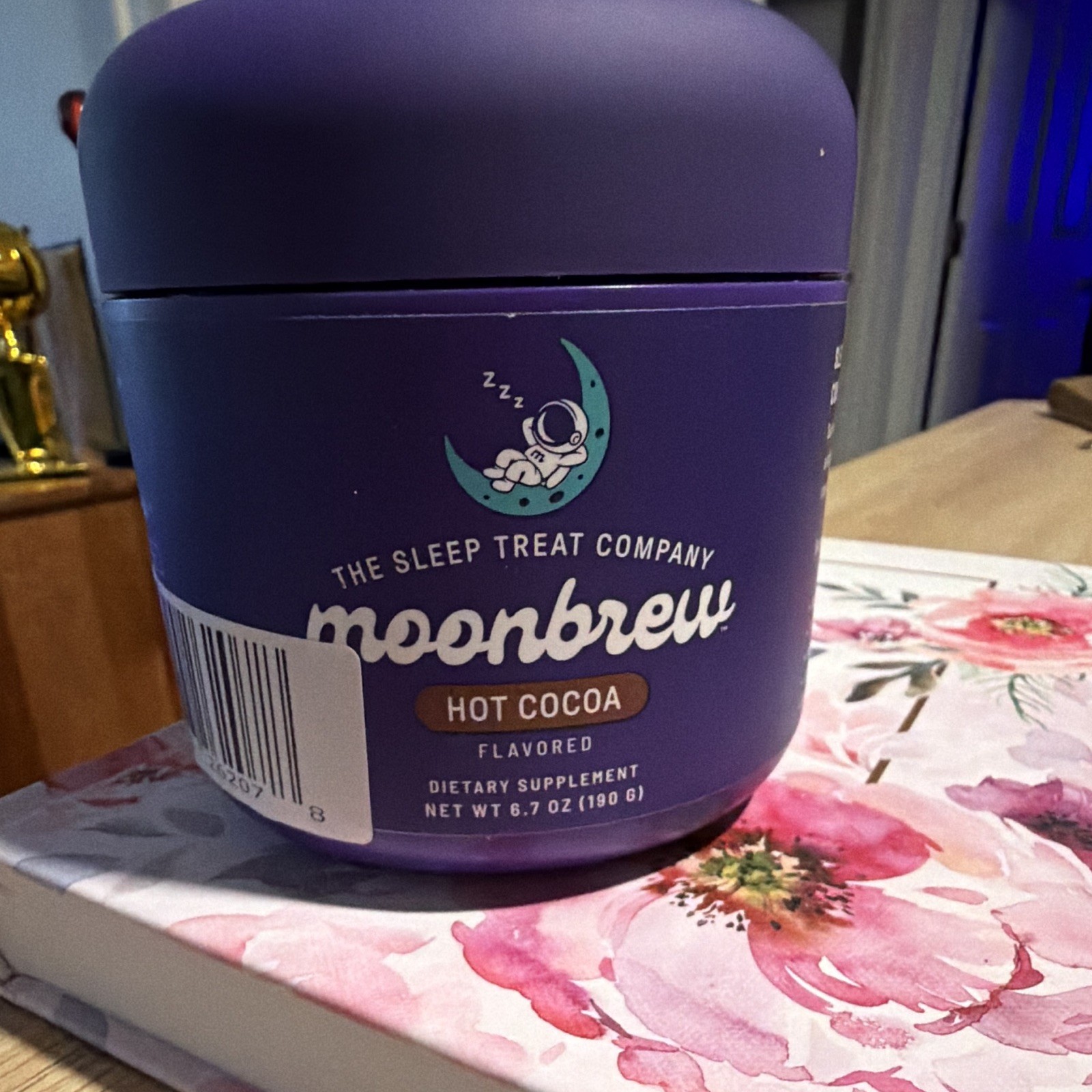 The Sleep Treat Company MoonBrew Sleep Powder Hot Cocoa 6.7oz Exp 02/2027