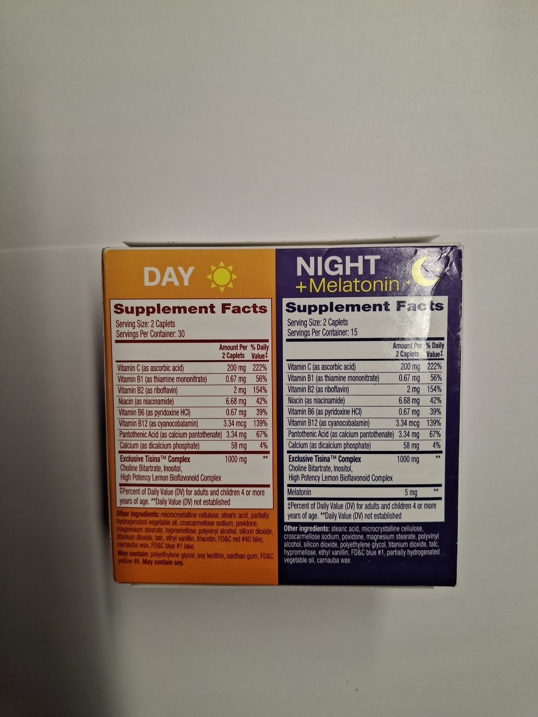 Lipo Ear Ringing Night + Day 90 Caplets 60 Days 30 Night