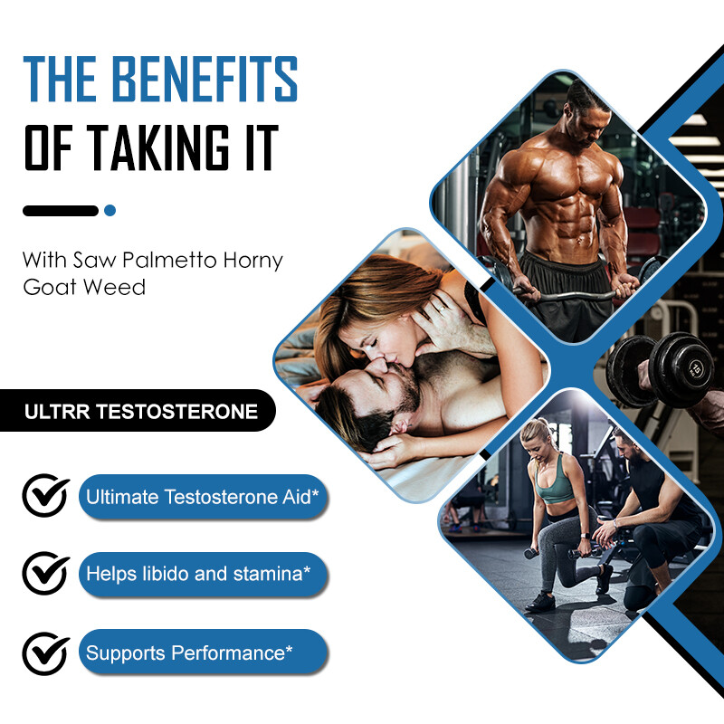 Male Enhancement Capsules – Testosterone Booster With Maca,Saw Palmetto,Ginseng